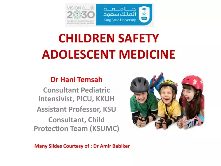 children safety adolescent medicine