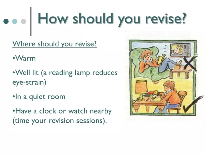 how should you revise