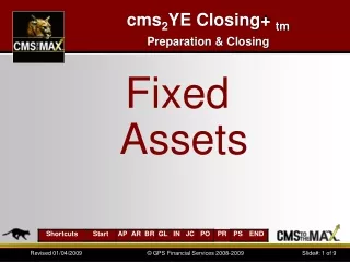 cms 2 YE Closing+  tm Preparation &amp; Closing