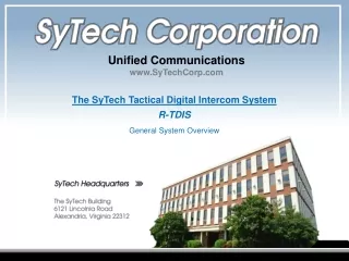 Unified Communications SyTechCorp