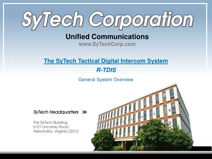 unified communications www sytechcorp com
