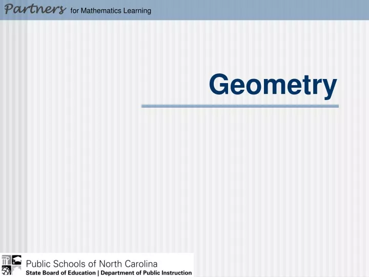 PPT - Big Ideas in Geometry: Classifying and Sorting Geometric Figures ...