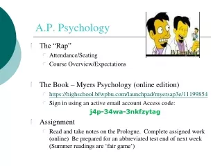 A.P. Psychology