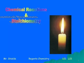 Chemical Reactions &amp; Stoichiometry