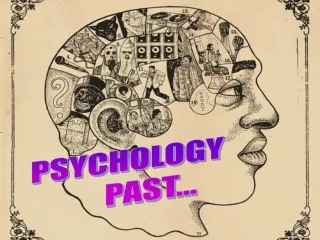 PSYCHOLOGY        PAST...