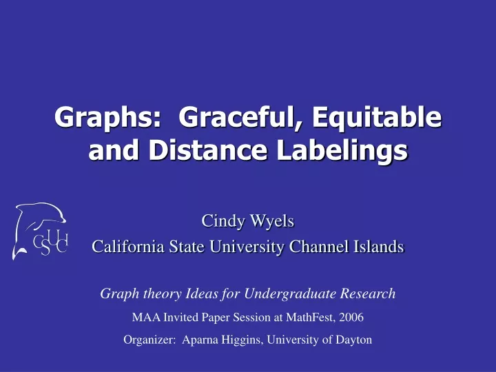 graphs graceful equitable and distance labelings