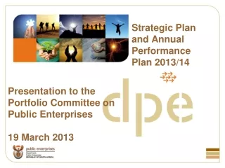 Presentation to the Portfolio Committee on Public  Enterprises 19 March 2013