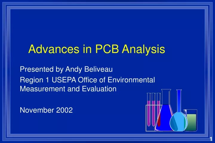 advances in pcb analysis