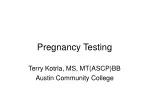 Pregnancy Testing Methods: A Comprehensive Overview - slide 1