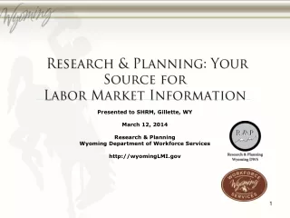 Research &amp; Planning doe.state.wy/LMI/oes.htm