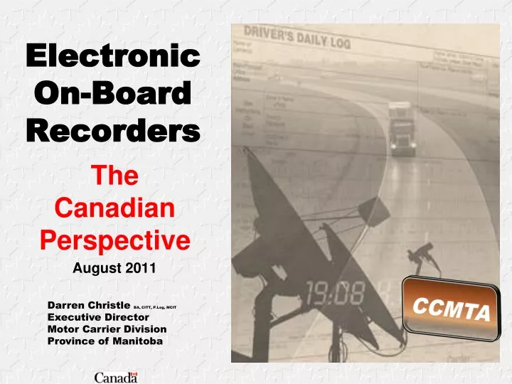 electronic on board recorders