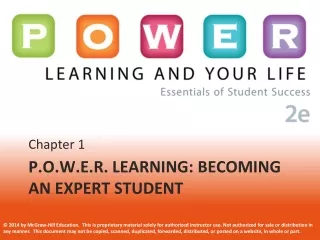 P.O.W.E.R. Learning: becoming an expert student