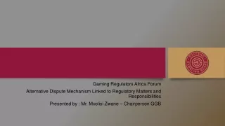 Gaming Regulators Africa Forum