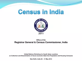 Office of the Registrar General &amp; Census Commissioner, India
