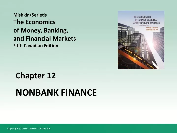 mishkin serletis the economics of money banking