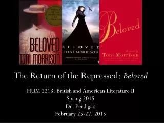 The Return of the Repressed:  Beloved