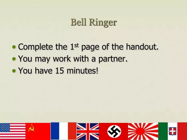 bell ringer