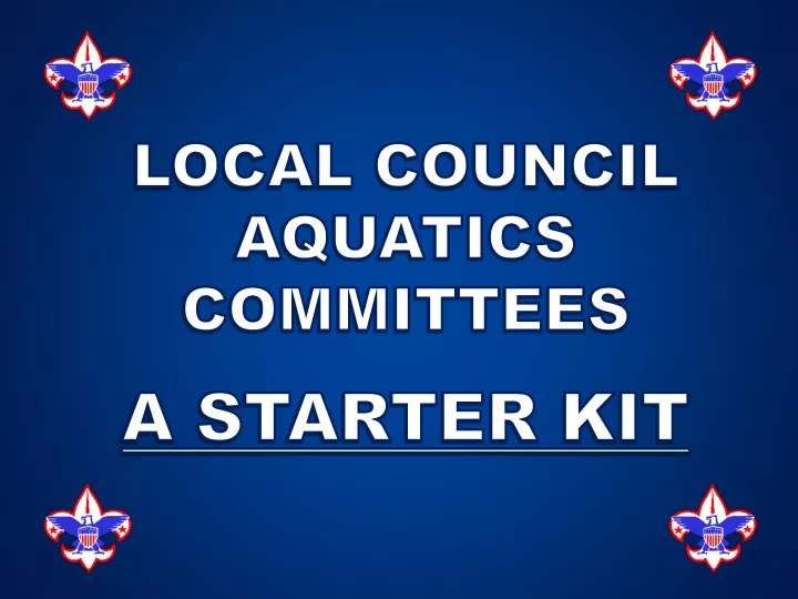 local council aquatics committees a starter kit