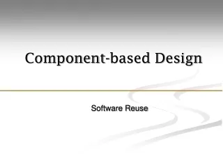 Component-based Design