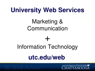 University Web Services