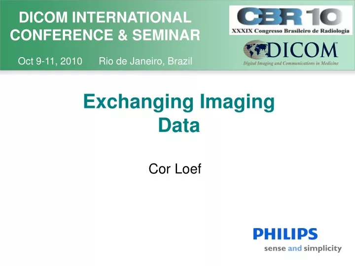 exchanging imaging data