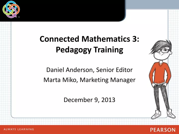 connected mathematics 3 pedagogy training