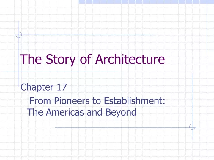 the story of architecture
