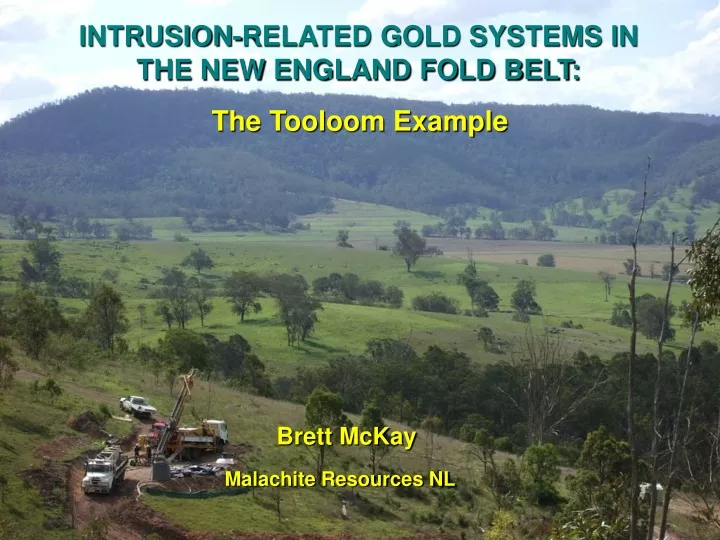 intrusion related gold systems in the new england