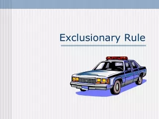 Exclusionary Rule