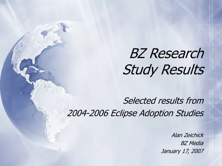bz research study results