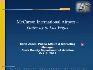 McCarran International Airport – Gateway to Las Vegas