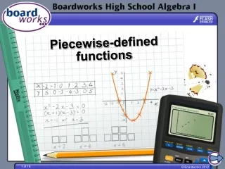 Piecewise-defined functions