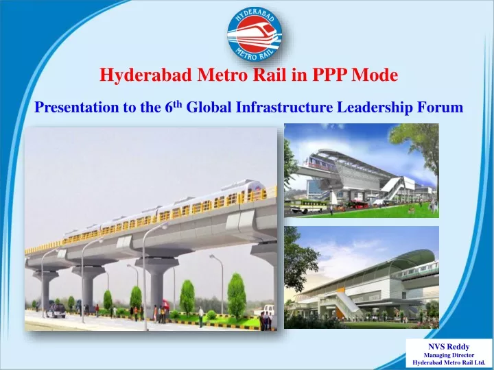 hyderabad metro rail in ppp mode presentation