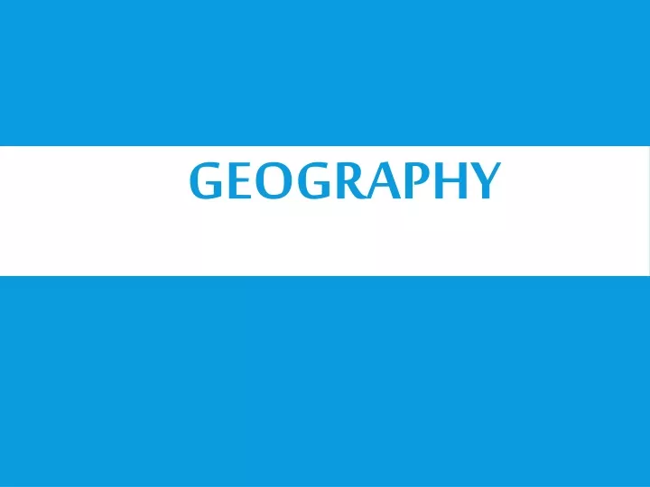 5 themes of geography