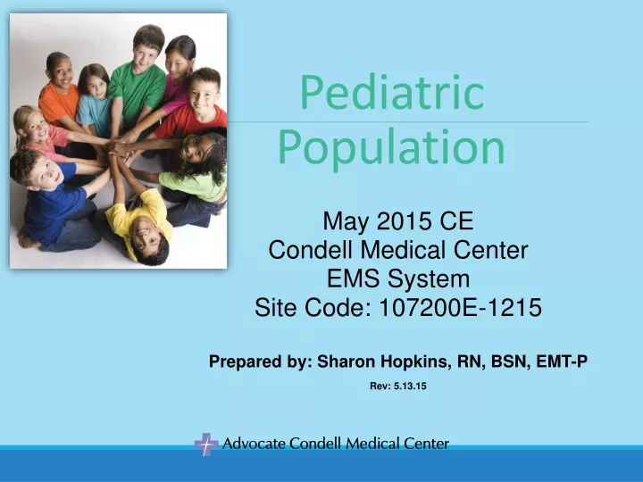 pediatric population