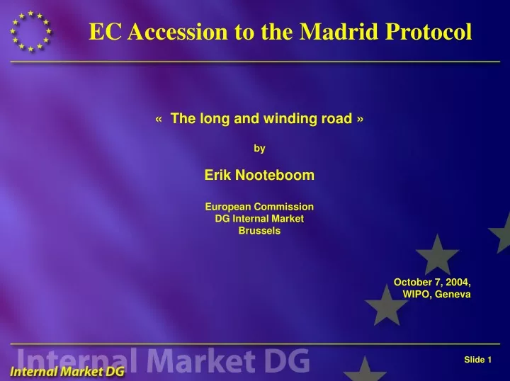 ec accession to the madrid protocol