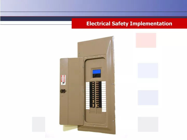 electrical safety implementation