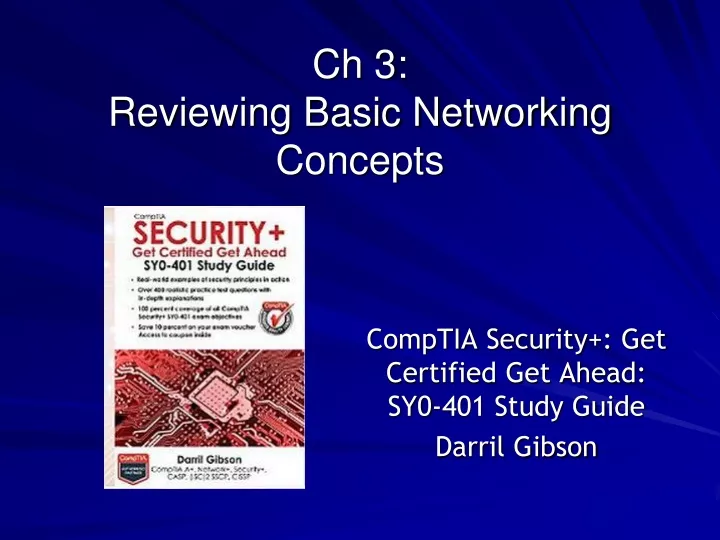 ch 3 reviewing basic networking concepts