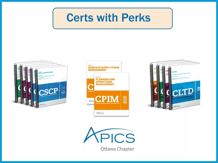 certs with perks