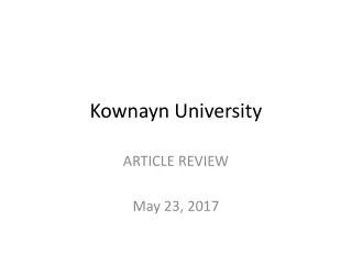 Kownayn University