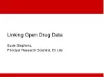 Linking Open Drug Data Susie Stephens, Principal Research Scientist, Eli Lilly - slide 1