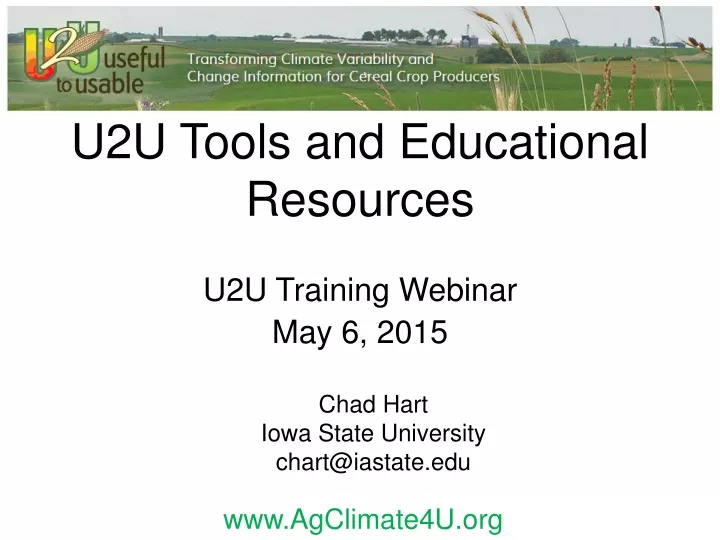 u2u tools and educational resources