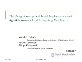 The Design Concept and Initial Implementation of  AgentTeamwork  Grid Computing Middleware