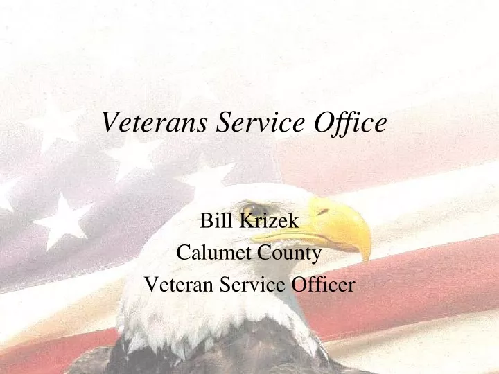 veterans service office