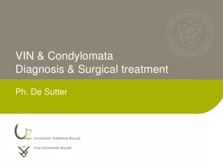 VIN &amp; Condylomata Diagnosis &amp; Surgical treatment