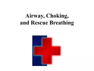 Airway, Choking,  and Rescue Breathing