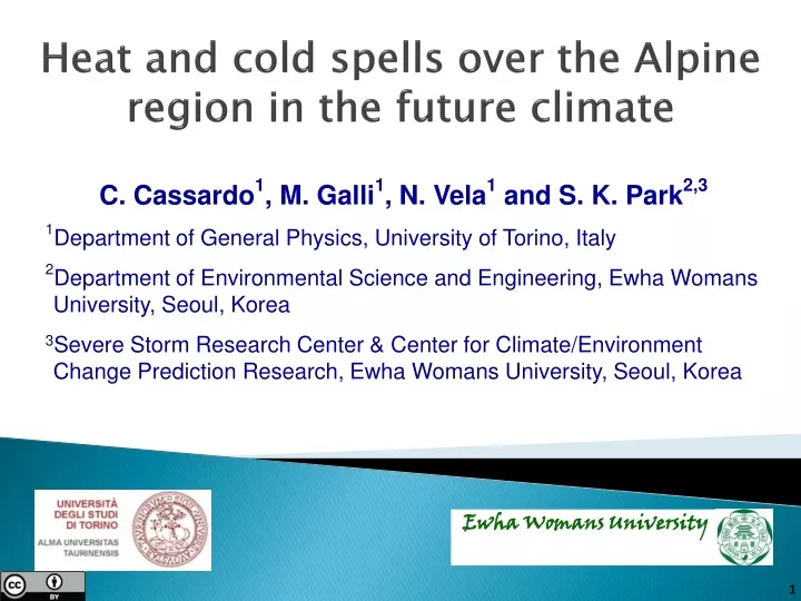 heat and cold spells over the alpine region in the future climate