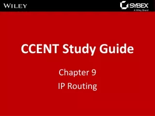 CCENT Study Guide