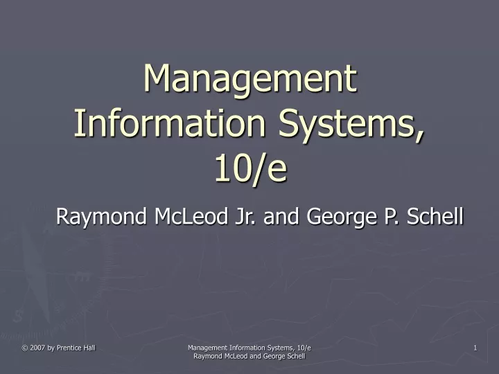 management information systems 10 e