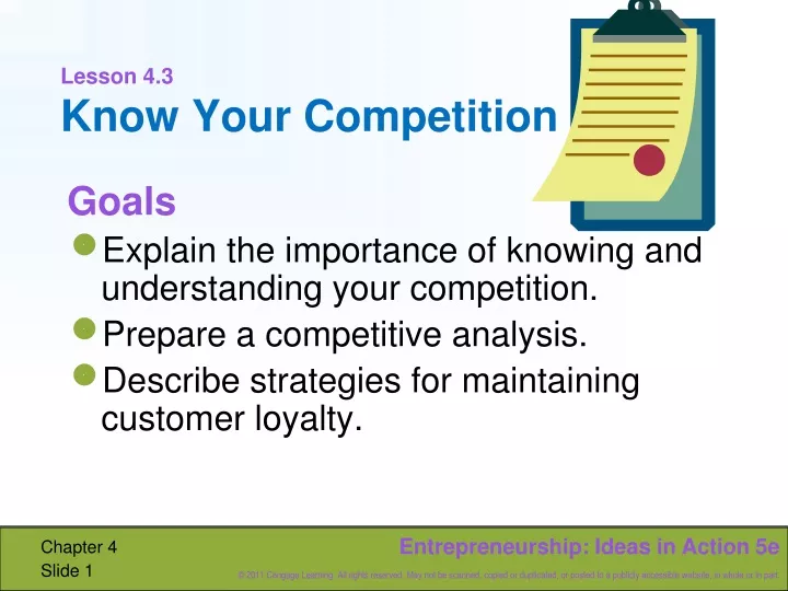 lesson 4 3 know your competition